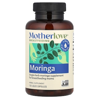 Foto 3 | Suplemento Motherlove Breasting Moringa 120 Cápsulas Líquidas - Venta Internacional.