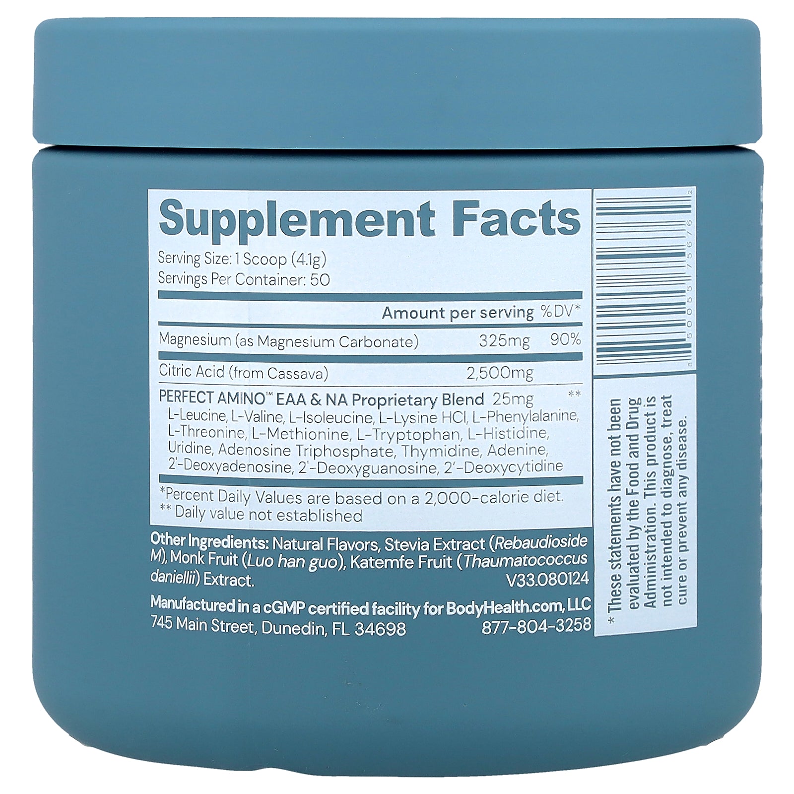 Foto 3 pulgar | Suplemento Bodyhealth Body Calm Berry Lemon 205 G - Venta Internacional.