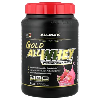 Foto 1 | Proteína De Suero Allmax Gold Allwhey Premium Fresa 907 G - Venta Internacional.