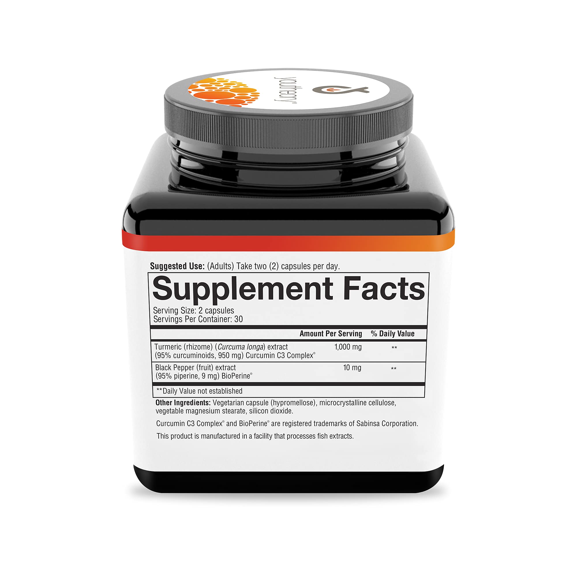 Foto 5 pulgar | Suplemento Youtheory Turmeric Extra Strength De 1000 Mg - Venta Internacional.