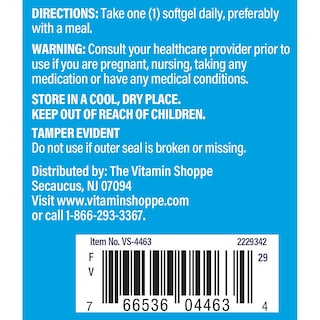 Foto 4 | Complementa La Vitamina D3 De The Vitamin Shoppe Con 2000 Ui Y 200 Cápsulas Blandas - Venta Internacional.