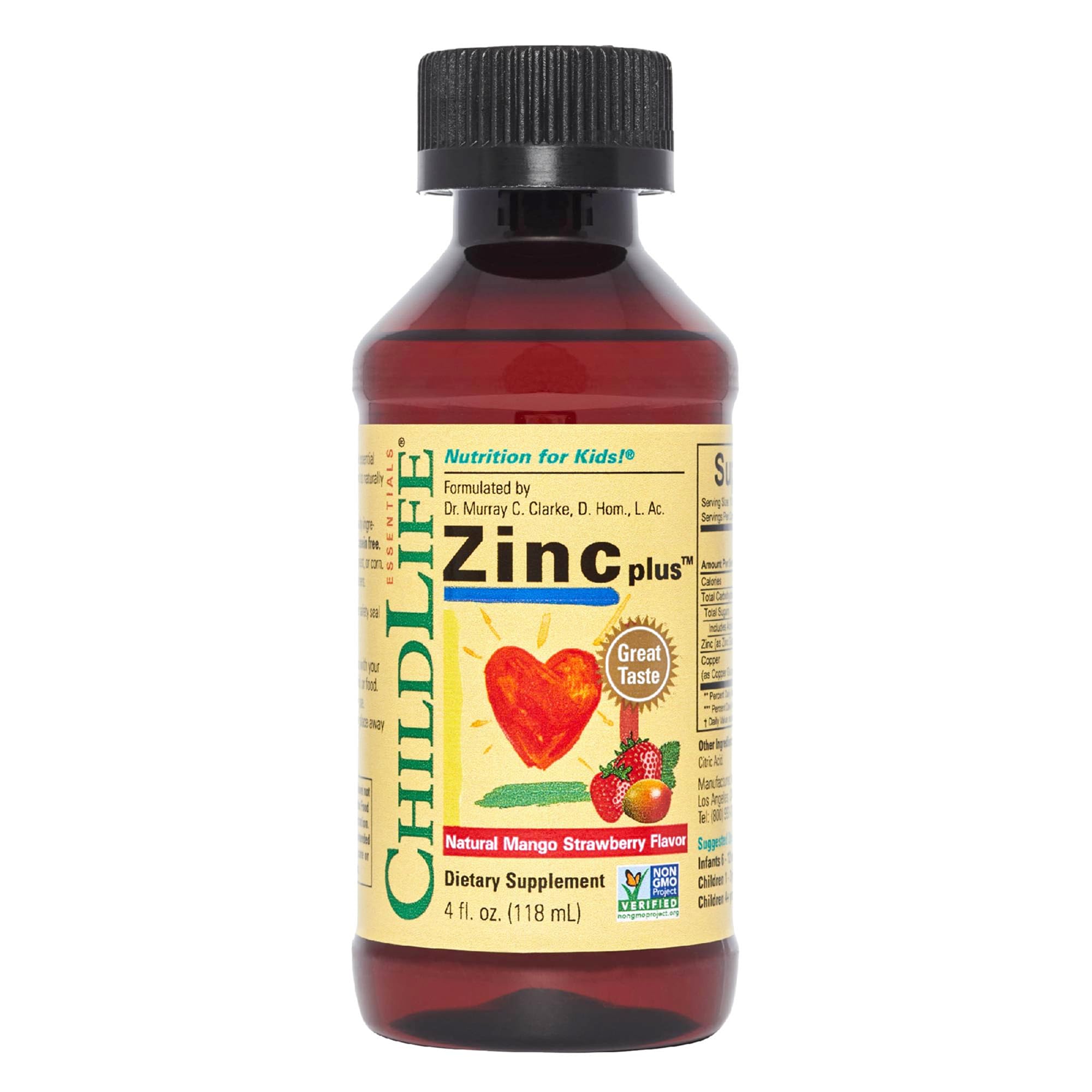 Foto 1 | Suplemento De Zinc Childlife Essentials Liquid Zinc Plus 120 Ml - Venta Internacional.