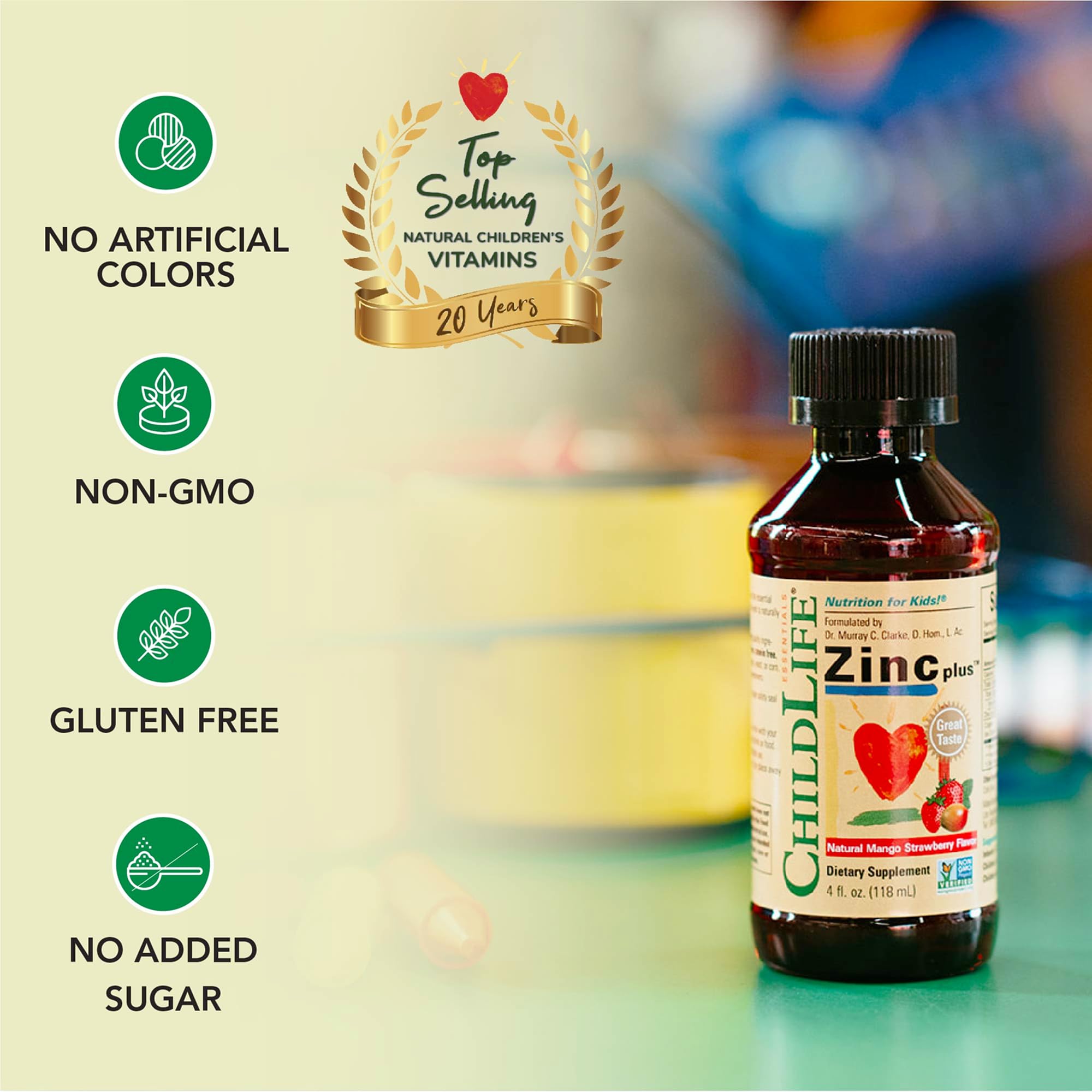 Foto 5 pulgar | Suplemento De Zinc Childlife Essentials Liquid Zinc Plus 120 Ml - Venta Internacional.