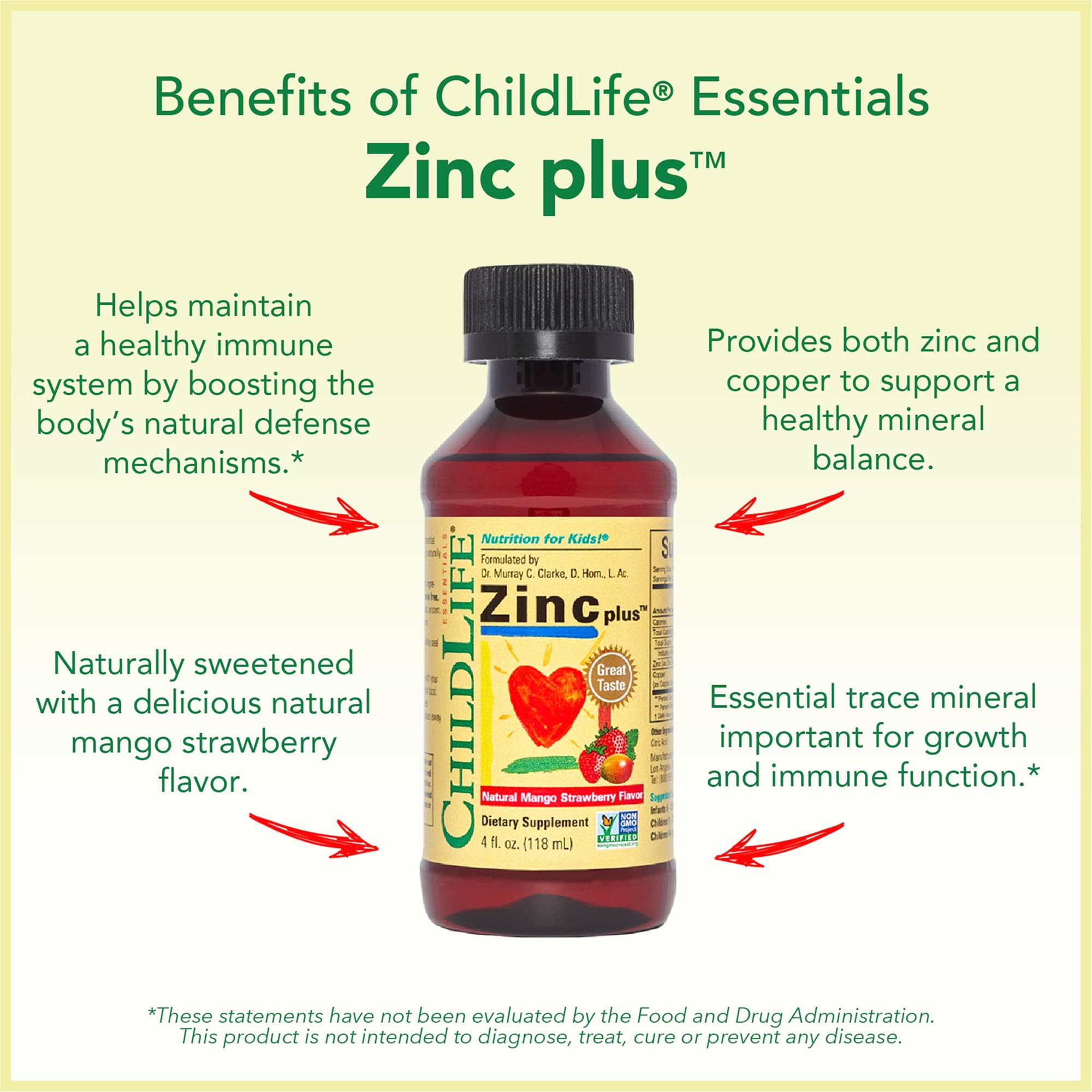 Foto 6 pulgar | Suplemento De Zinc Childlife Essentials Liquid Zinc Plus 120 Ml - Venta Internacional.