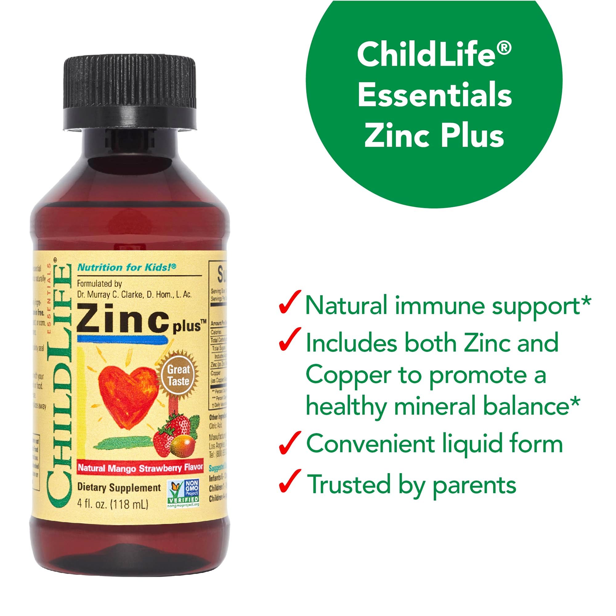 Foto 7 pulgar | Suplemento De Zinc Childlife Essentials Liquid Zinc Plus 120 Ml - Venta Internacional.