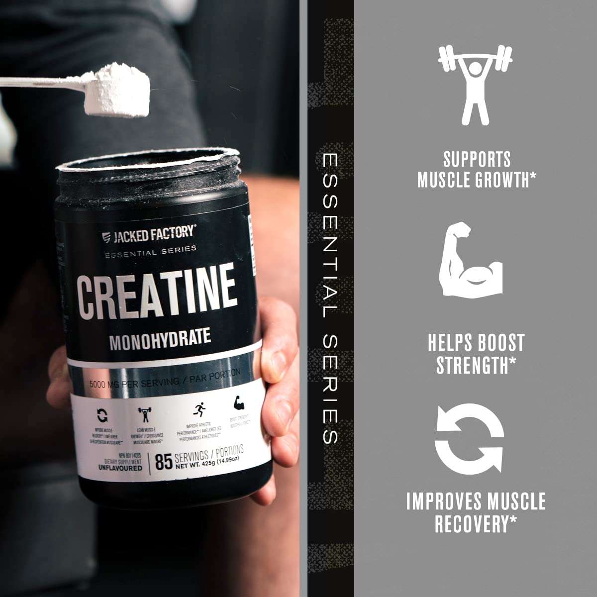 Foto 4 | Suplemento De Creatina Jacked Factory Creatina Monohidrato - Venta Internacional.