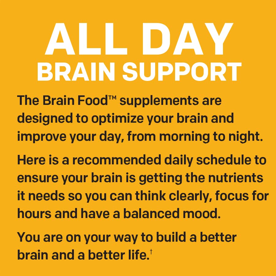 Foto 5 pulgar | Supplement Natural Stacks Brain Food Stack Box  Paquete De 4 - Venta Internacional.