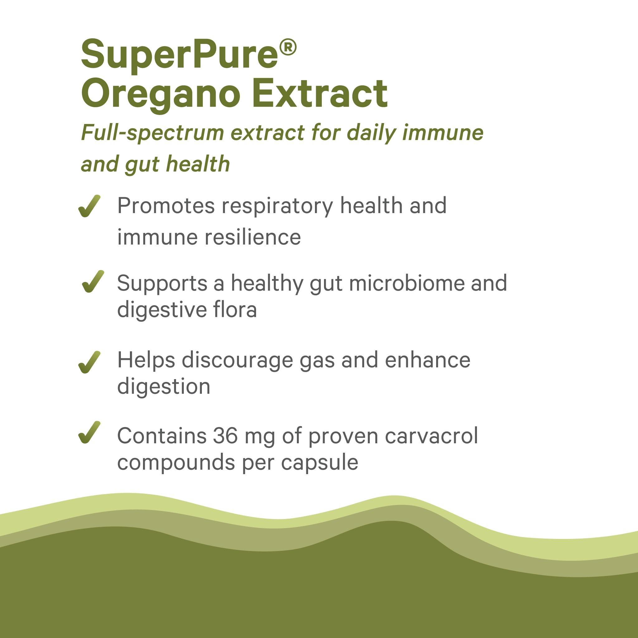 Foto 4 | Suplemento Pure Synergy Extracto De Orégano Superpure 60 Cápsulas - Venta Internacional.