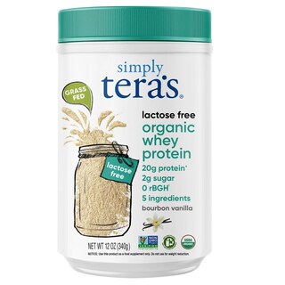 Foto 1 | Proteína En Polvo Simply Tera's Suero Orgánico Sin Lactosa 12 Onzas - Venta Internacional.