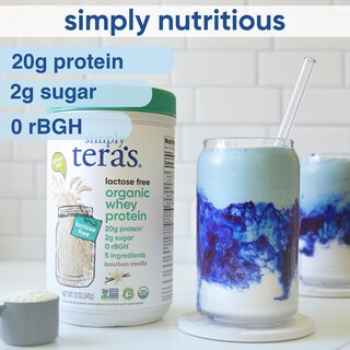 Foto 3 | Proteína En Polvo Simply Tera's Suero Orgánico Sin Lactosa 12 Onzas - Venta Internacional.