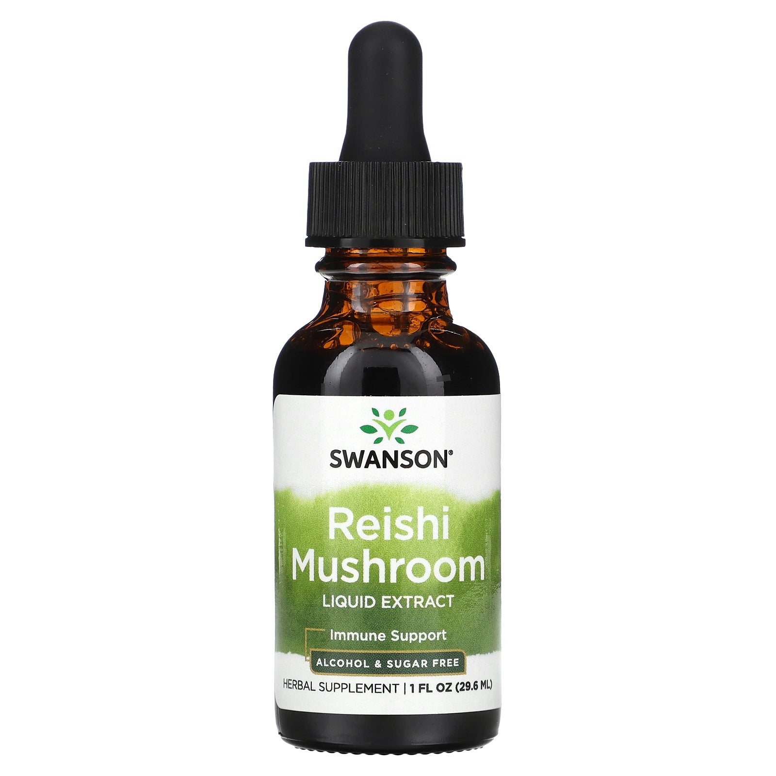 Foto 2 pulgar | Extracto Líquido De Hongo Swanson Reishi  29 6 Ml  Sin Alcohol Ni Azúcar - Venta Internacional.