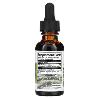 Foto 2 | Extracto Líquido De Hongo Swanson Reishi 29 6 Ml Sin Alcohol Ni Azúcar - Venta Internacional.