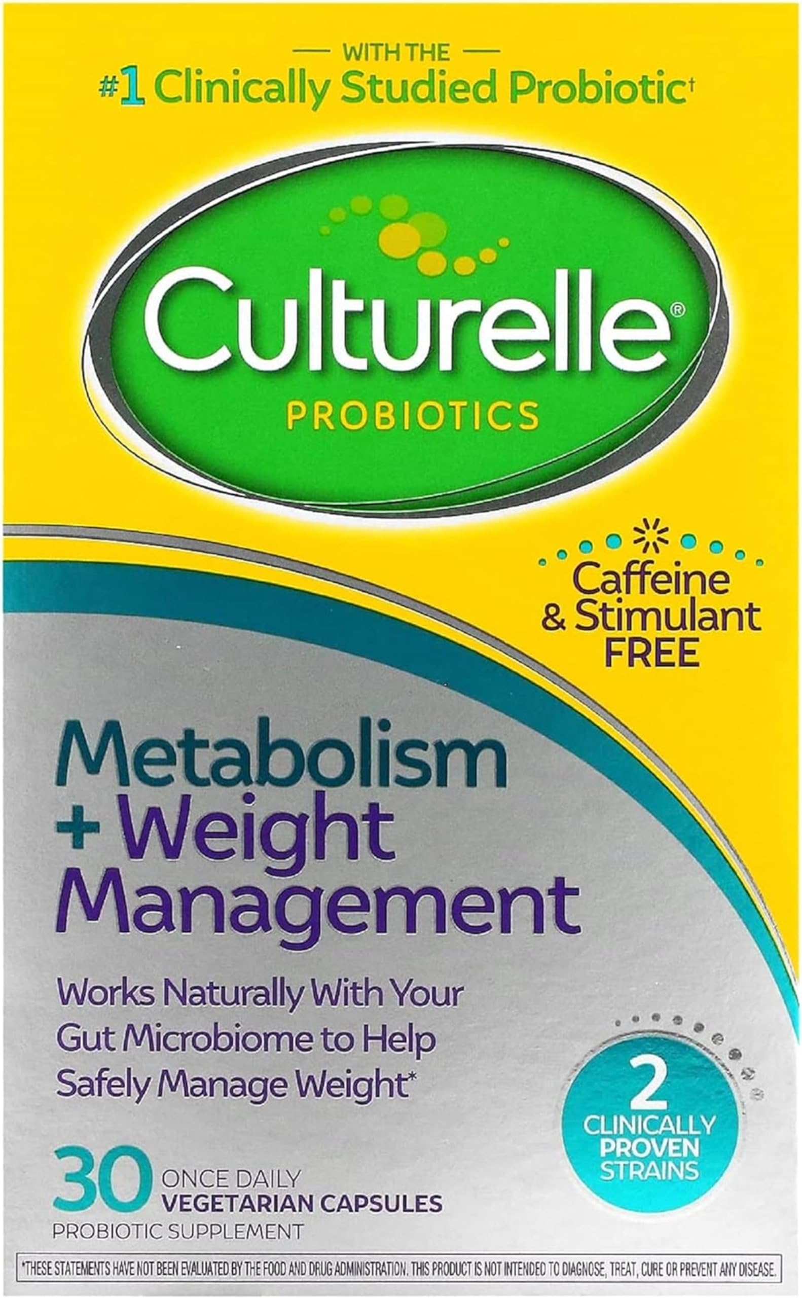 Foto 2 pulgar | Cápsulas Probióticas Culturelle Healthy Metabolism  30 Unidades - Venta Internacional.