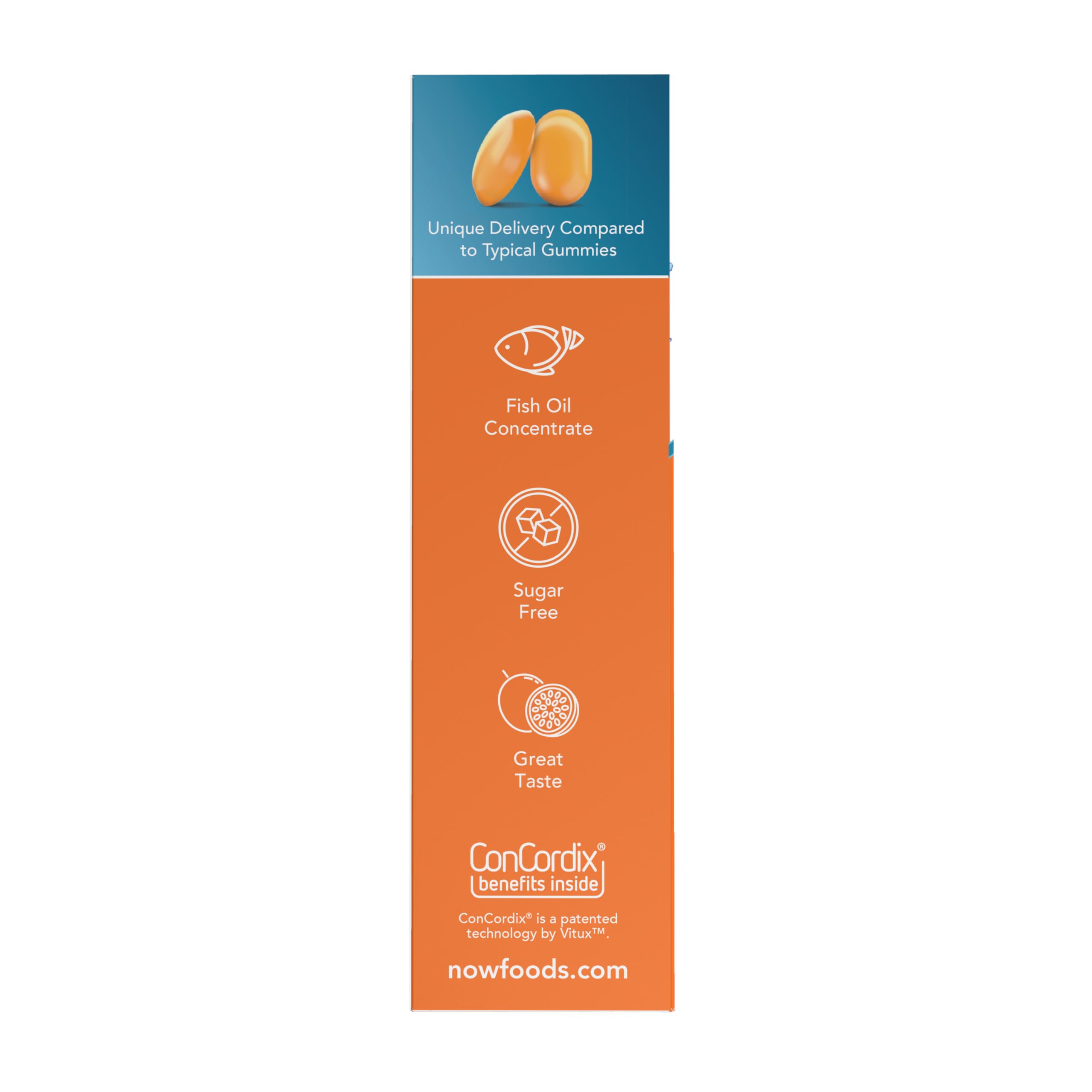 Foto 4 pulgar | Gomitas Masticables Con Aceite De Pescado Omega-3 Supplements Now  36 Naranjas - Venta Internacional.