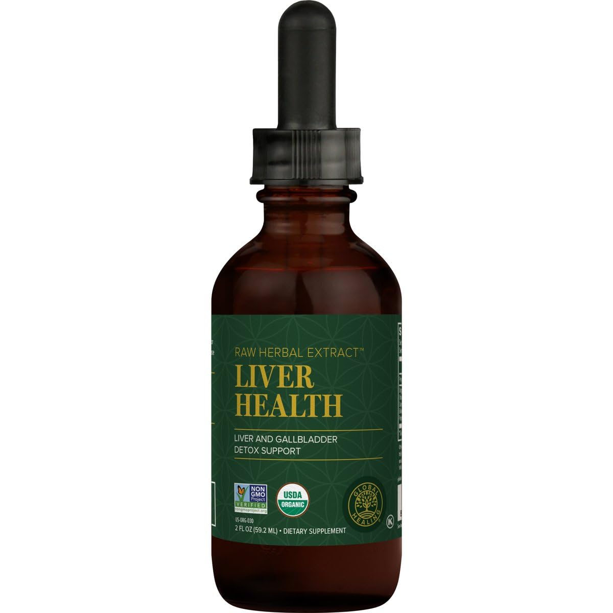 Foto 2 pulgar | Suplemento Global Healing Liver Health De Cardo Mariano  60 Ml - Venta Internacional.