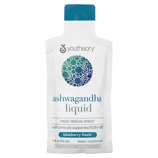 Foto 3 | Suplemento Youtheory Ashwagandha Liquid Blueberry 600 Mg 30 Ml - Venta Internacional.