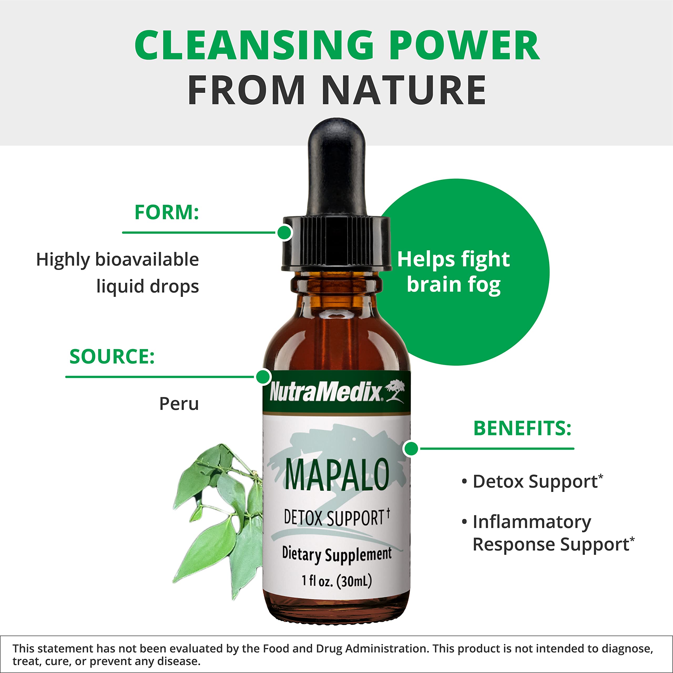 Foto 5 pulgar | Suplemento Cognitivo Nutramedix Mapalo Herbal Extract 30 Ml - Venta Internacional.