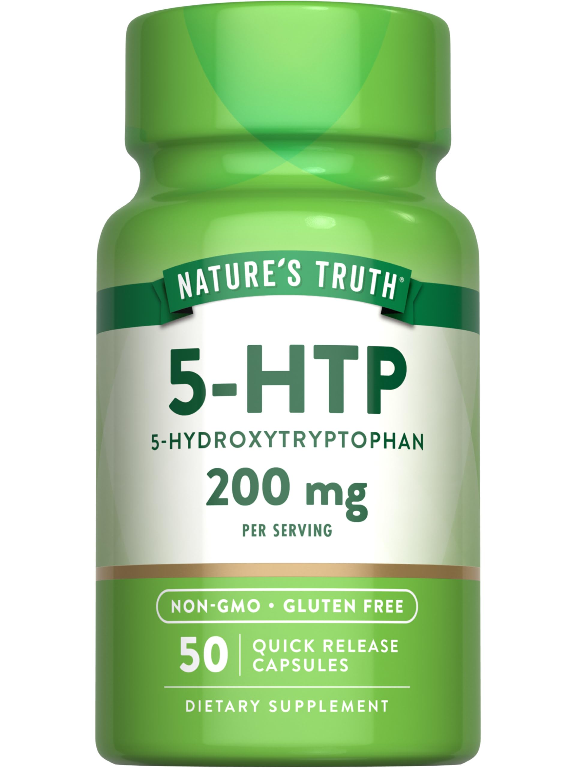Foto 2 pulgar | Suplemento Nature's Truth 5htp  200 Mg  Cápsulas  50 Unidades - Venta Internacional.