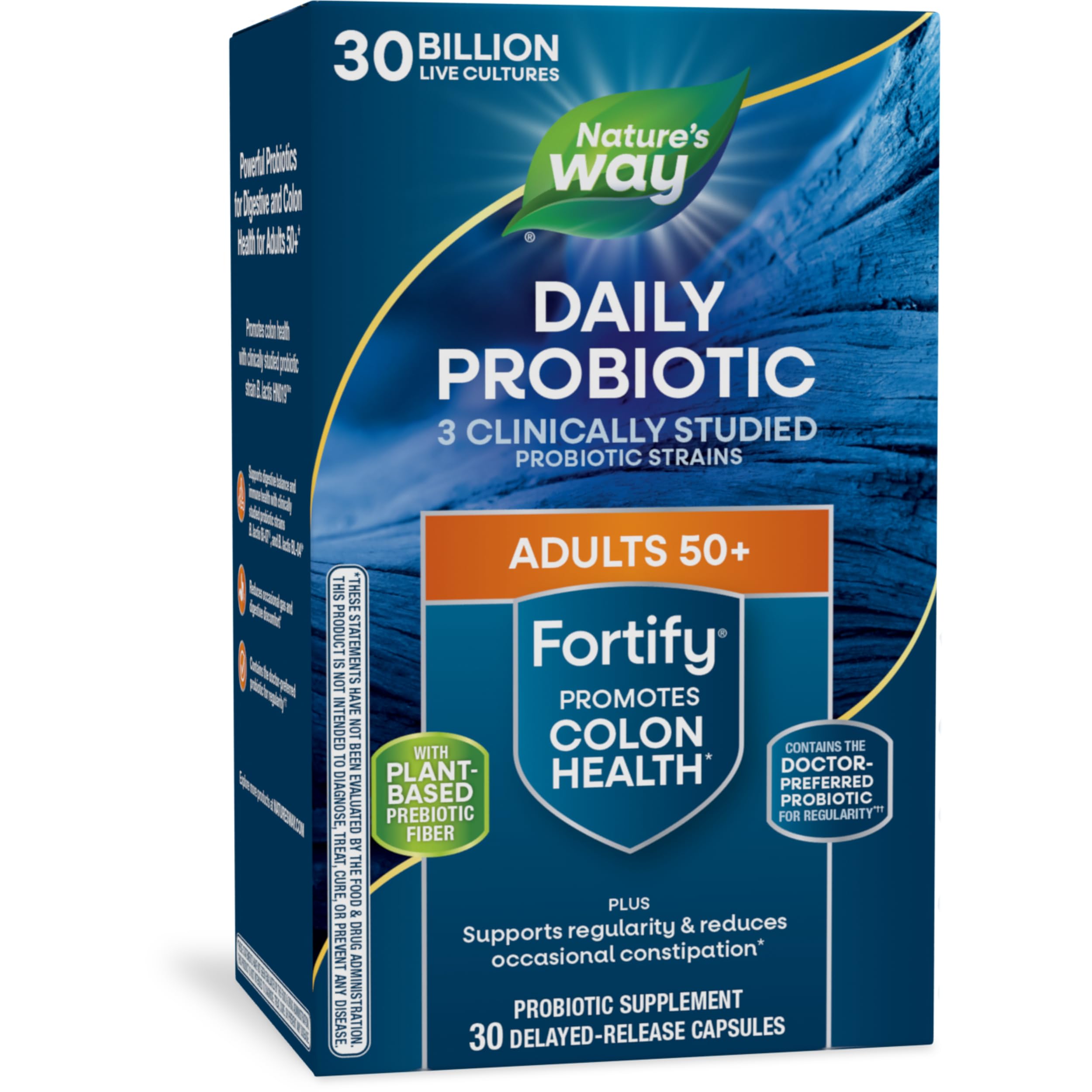 Foto 1 | Suplemento Nature's Way Fortify De Más De 50 Probióticos Diarios  30 Cápsulas - Venta Internacional.