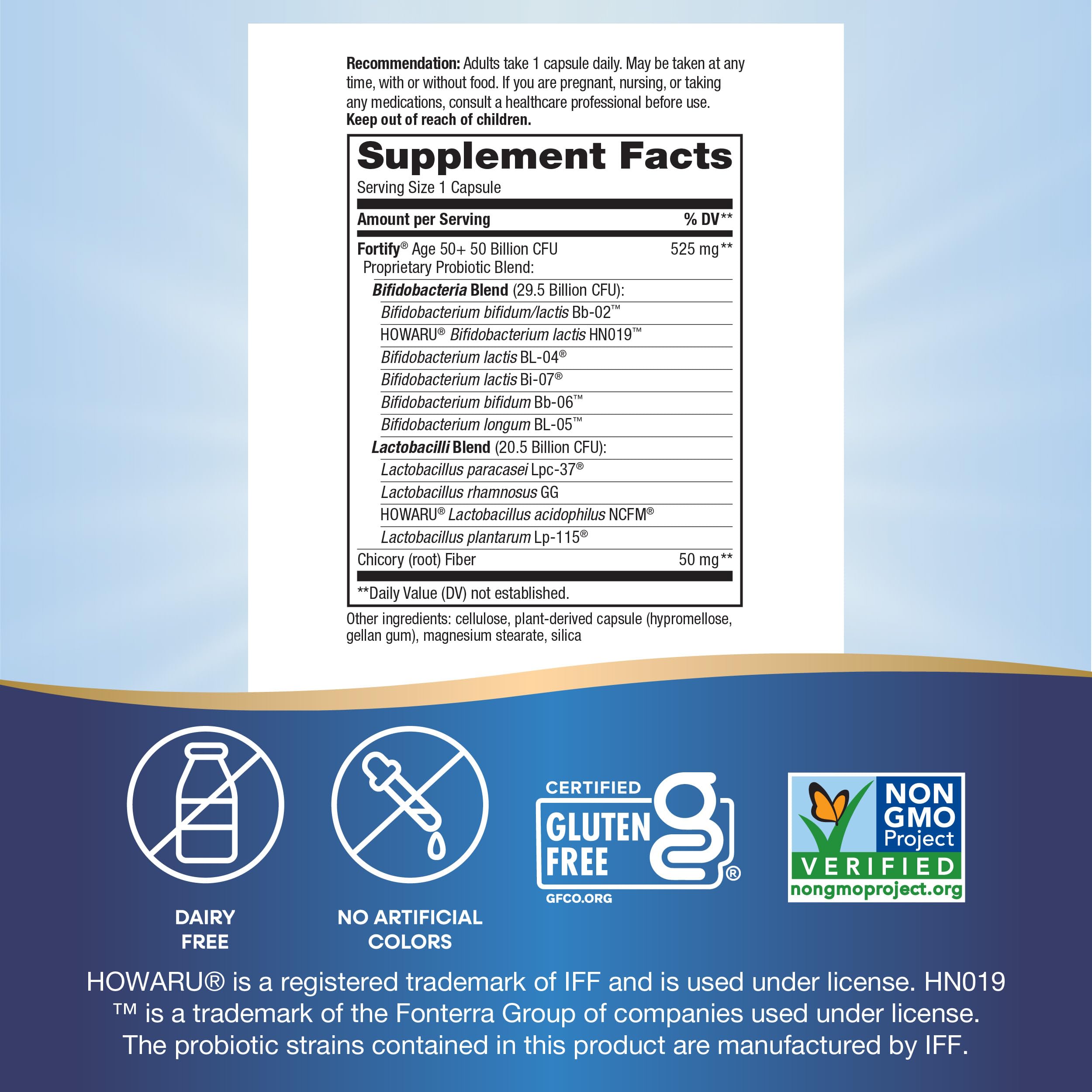 Foto 5 | Suplemento Nature's Way Fortify De Más De 50 Probióticos Diarios  30 Cápsulas - Venta Internacional.