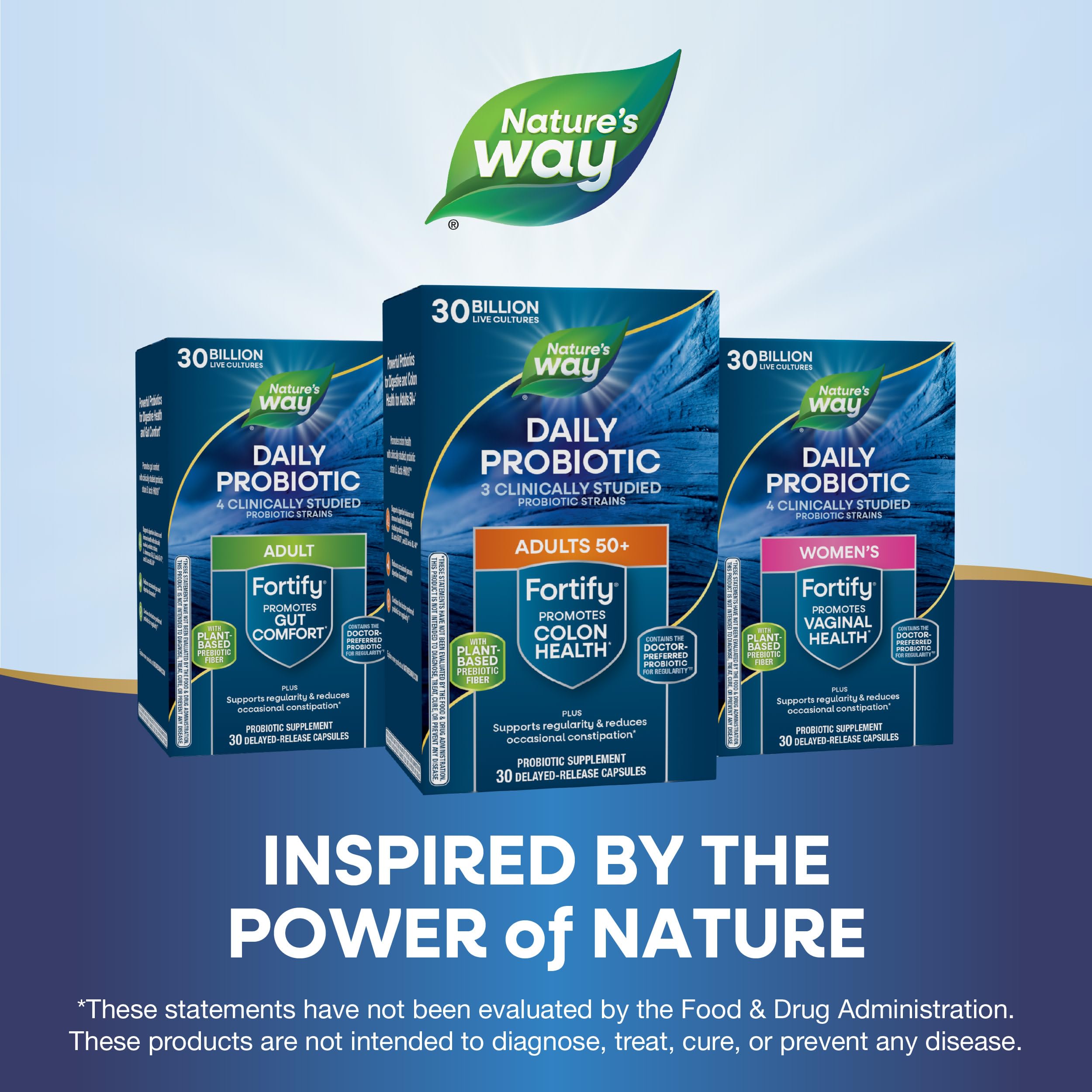 Foto 7 | Suplemento Nature's Way Fortify De Más De 50 Probióticos Diarios  30 Cápsulas - Venta Internacional.