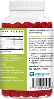 Foto 6 | Gomitas Con Vitamina D Rainbow Light De Alta Potencia 2000 Ui 60 - Venta Internacional.