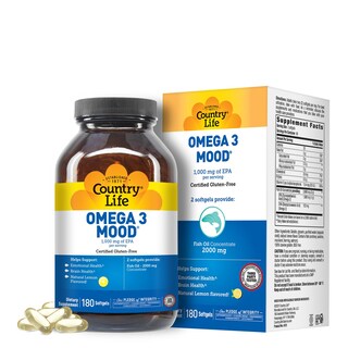 Foto 1 | Suplemento De Aceite De Pescado Omega 3 De Country Life De 2000 Mg Con Epa Y Dha - Venta Internacional.