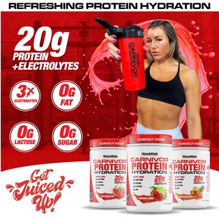 Foto 5 | Bebida Hidratante Proteica En Polvo Musclemeds Carnivor 20g - Venta Internacional.