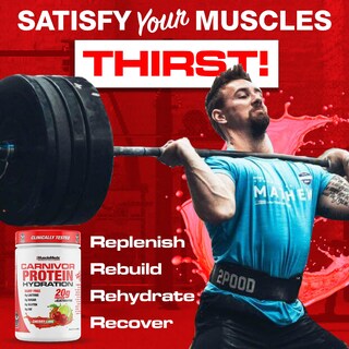 Foto 6 | Bebida Hidratante Proteica En Polvo Musclemeds Carnivor 20g - Venta Internacional.