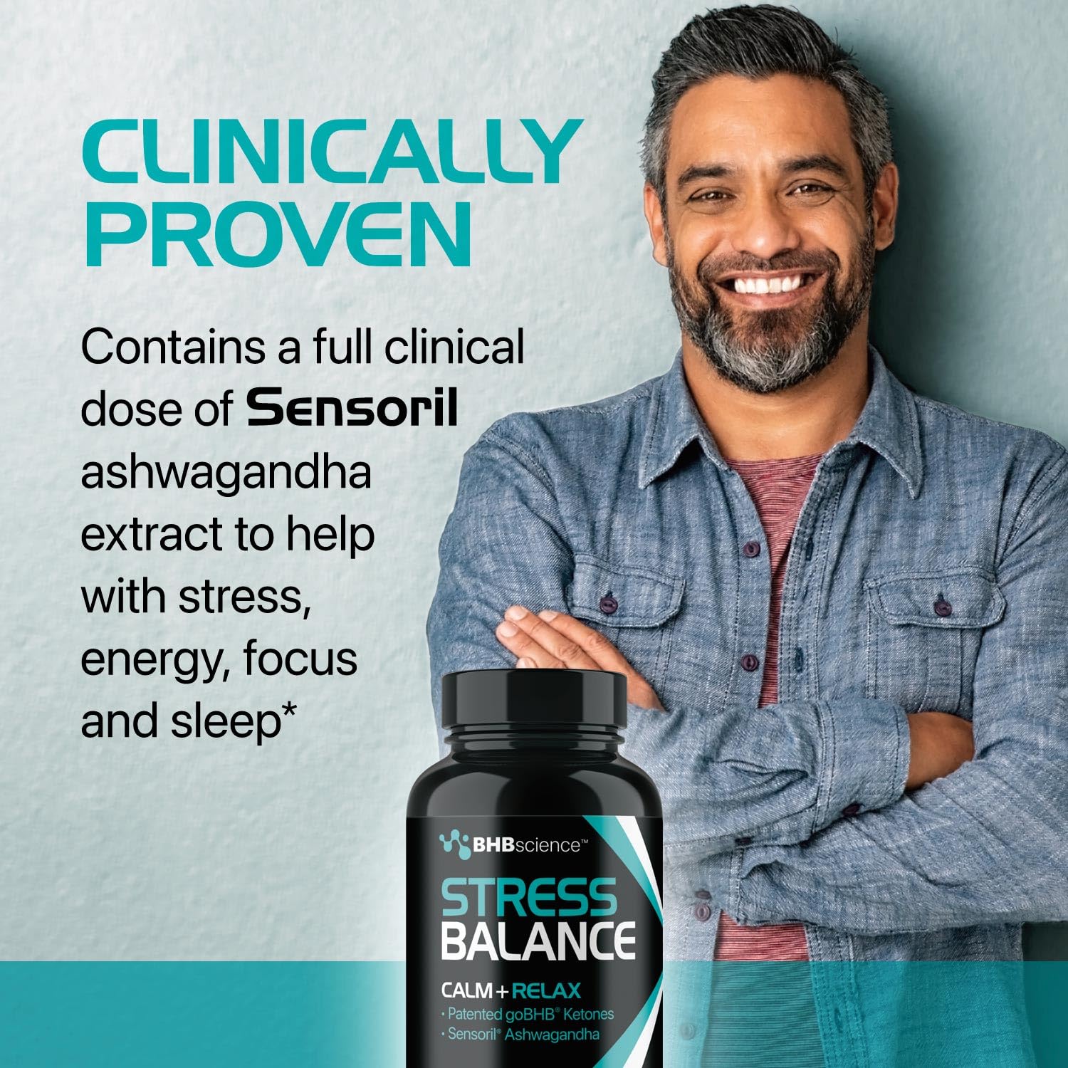 Foto 3 | Suplemento: Real Ketones Stress Balance Sensoril Ashwagandha - Venta Internacional.