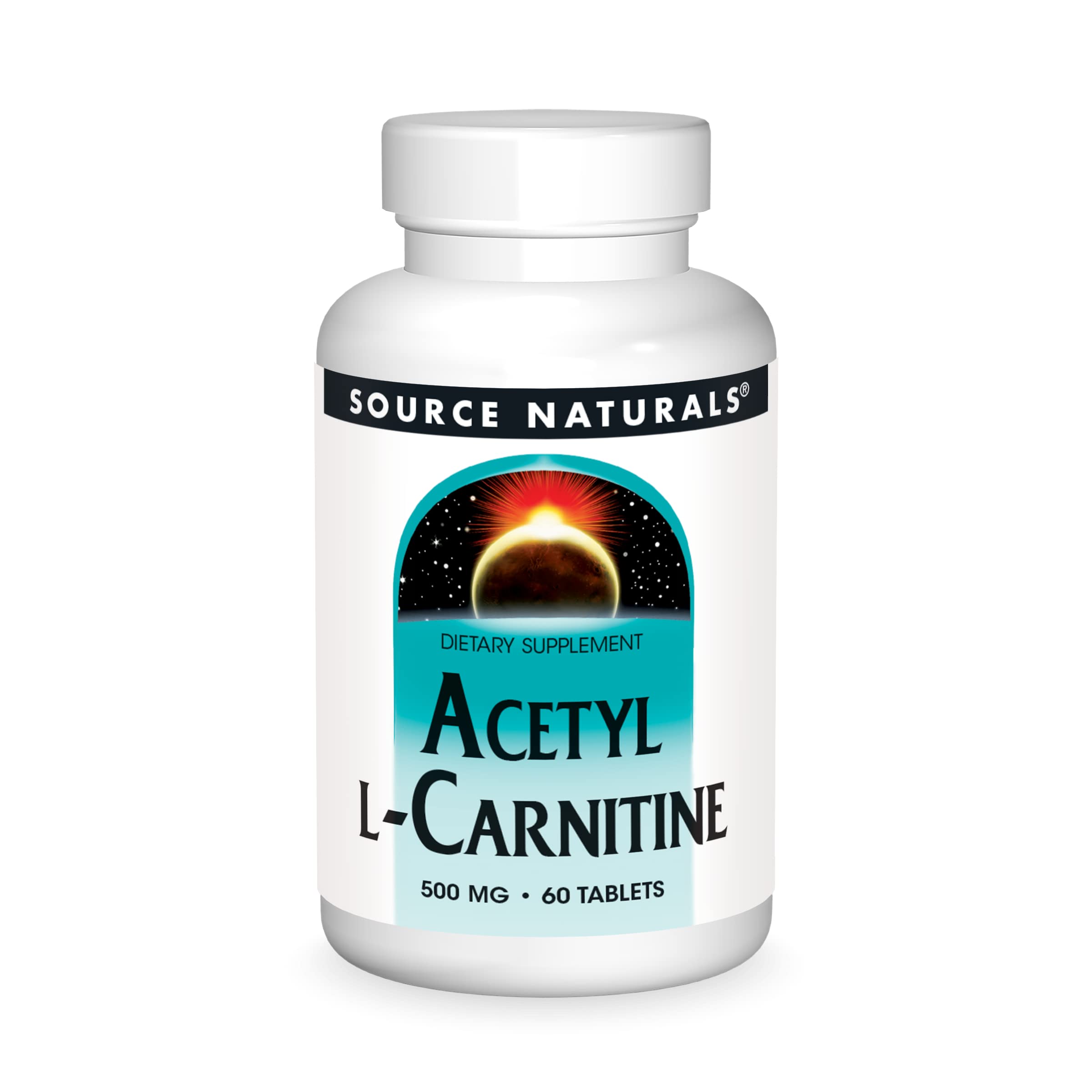 Foto 2 pulgar | Acetil L-carnitina De Supplement Source Naturals 500 Mg 60 Comprimidos - Venta Internacional.