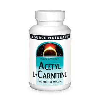 Foto 1 | Acetil L-carnitina De Supplement Source Naturals 500 Mg 60 Comprimidos - Venta Internacional.