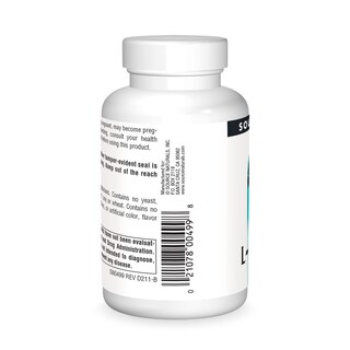 Foto 3 | Acetil L-carnitina De Supplement Source Naturals 500 Mg 60 Comprimidos - Venta Internacional.