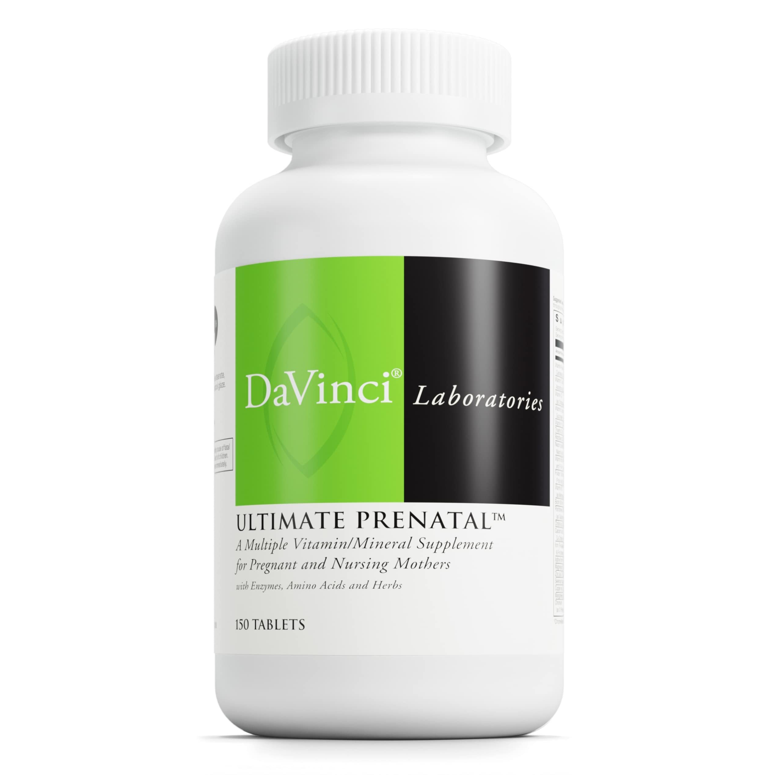 Foto 2 pulgar | Suplemento Davinci Labs Ultimate Prenatal 150 Comprimidos - Venta Internacional.