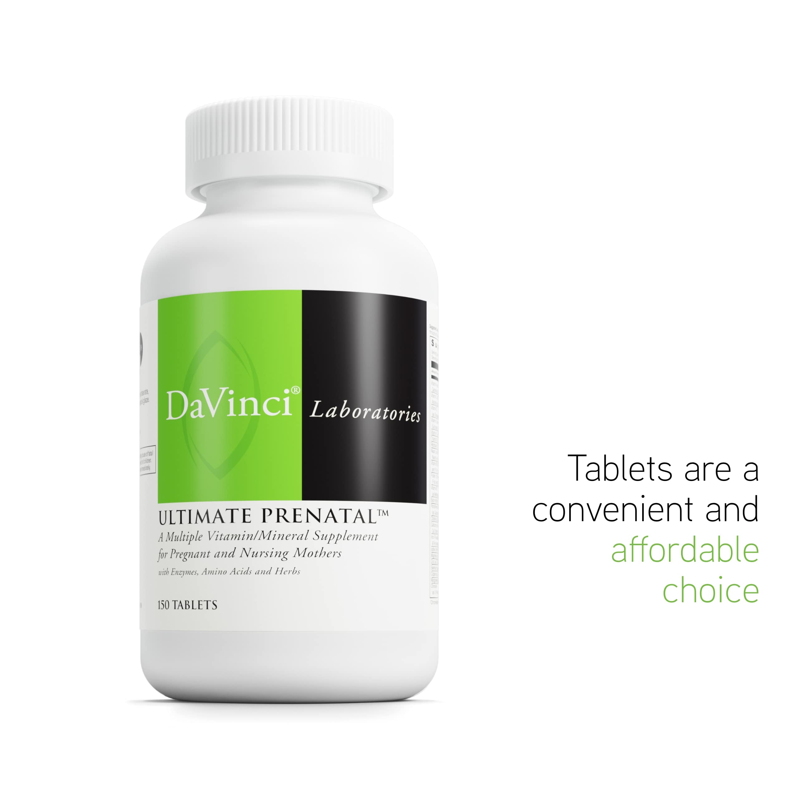 Foto 5 | Suplemento Davinci Labs Ultimate Prenatal 150 Comprimidos - Venta Internacional.