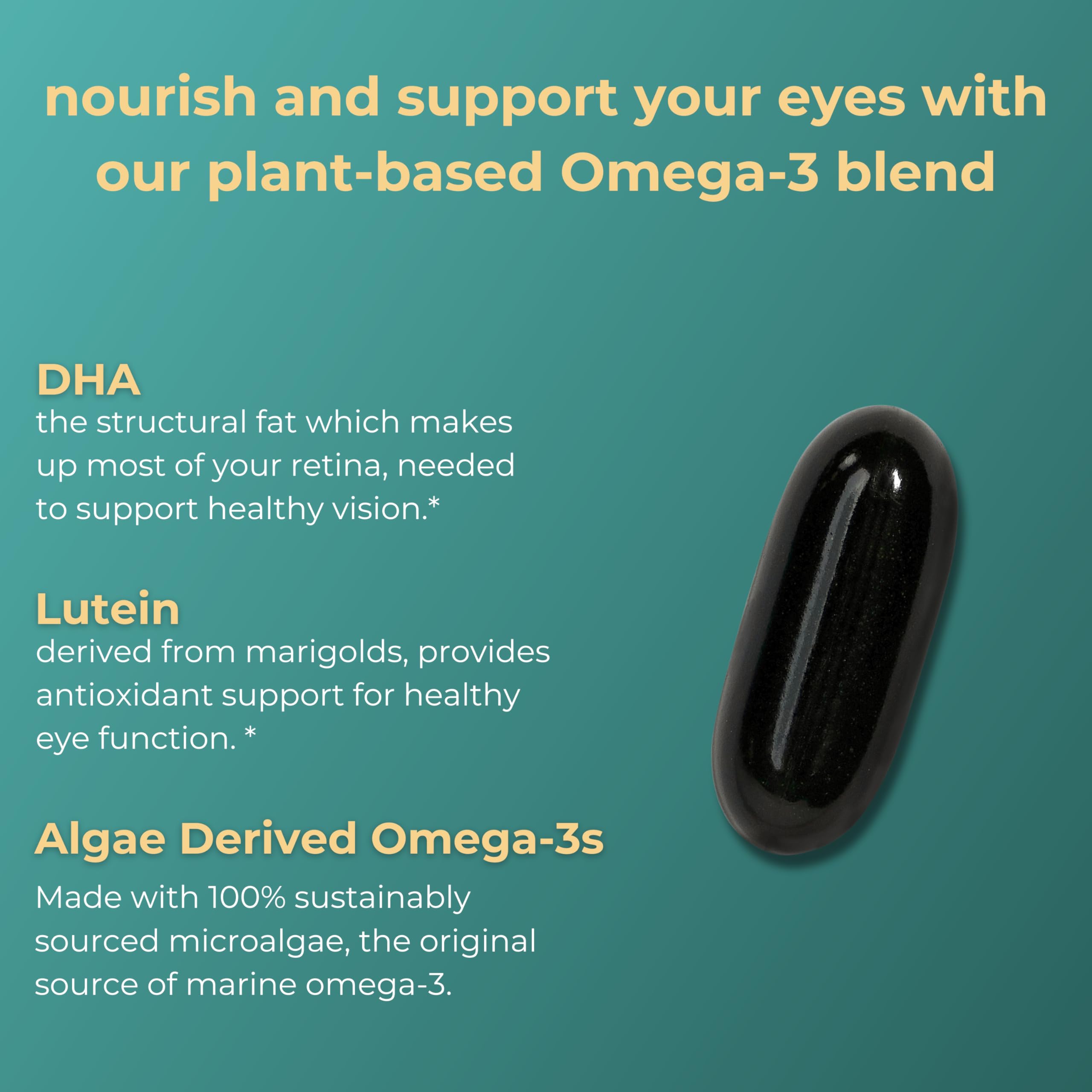 Foto 3 | Suplemento Iwi Life Eye Omega-3 30 Cápsulas Blandas Veganas A Base De Algas - Venta Internacional.
