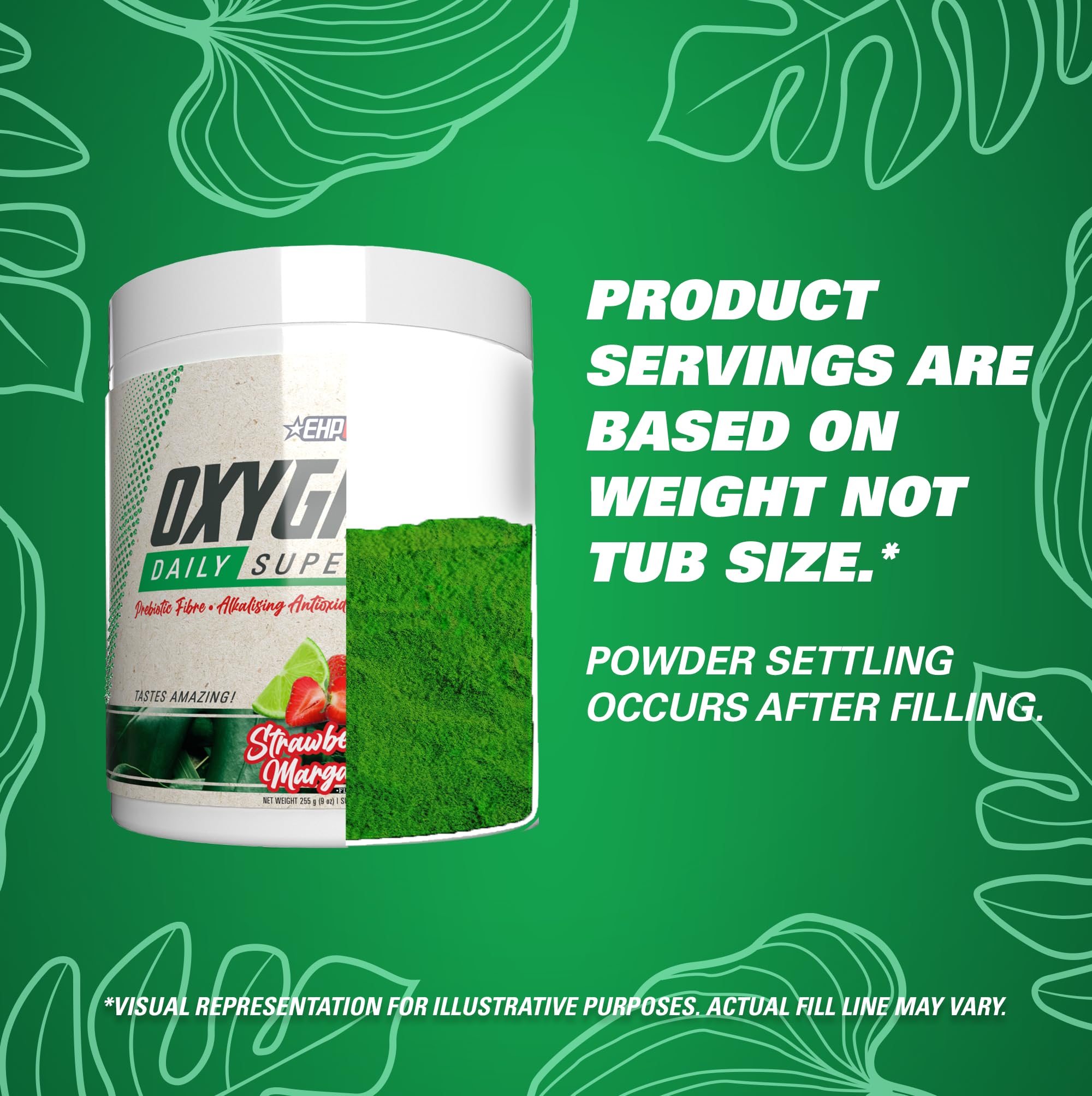 Foto 7 | Super Greens En Polvo Ehp Labs Oxygreens Con Espirulina Y Clorella - Venta Internacional.