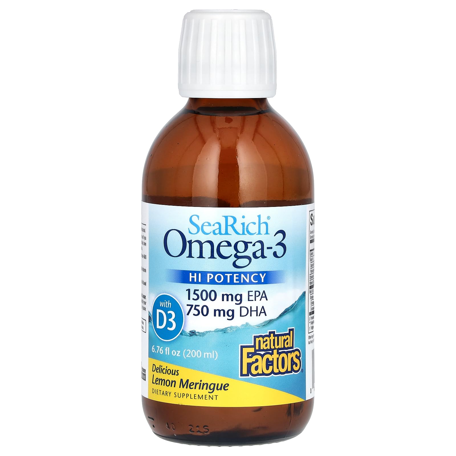 Foto 1 | Suplemento Natural Factors Omega 3 1500 Mg Epa 750 Mg Dha - Venta Internacional.