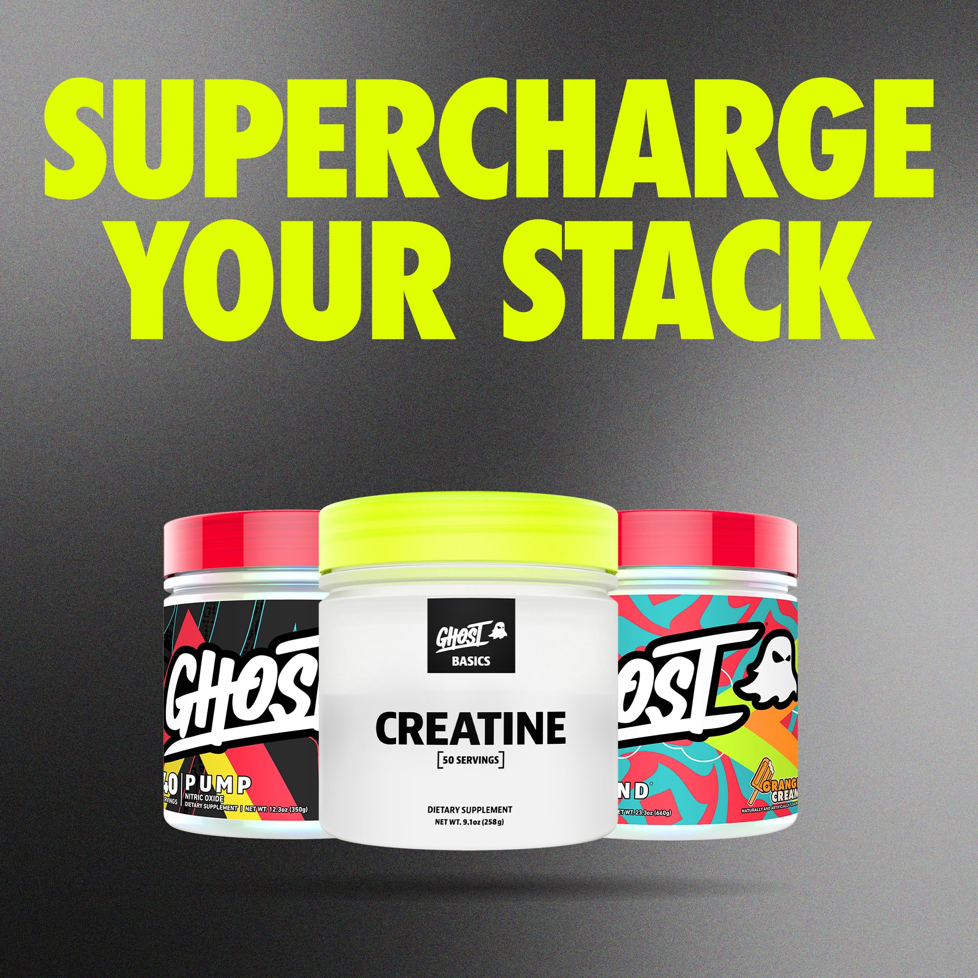 Foto 5 pulgar | Suplemento De Monohidrato De Creatina En Polvo Ghost Basics 250 G - Venta Internacional.