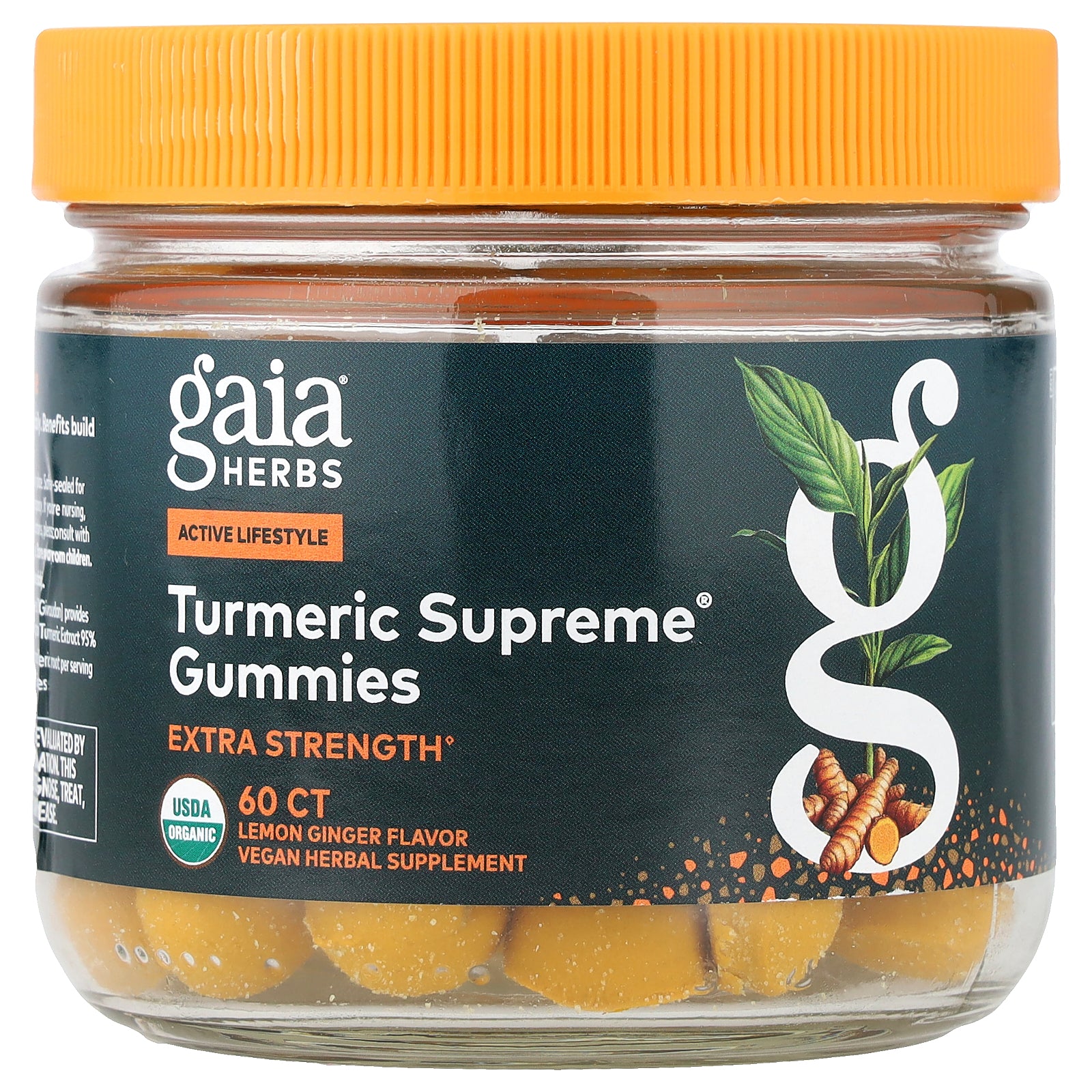 Foto 2 pulgar | Suplemento Gaia Herbs Turmeric Supreme Gomies 60 Unidades - Venta Internacional.