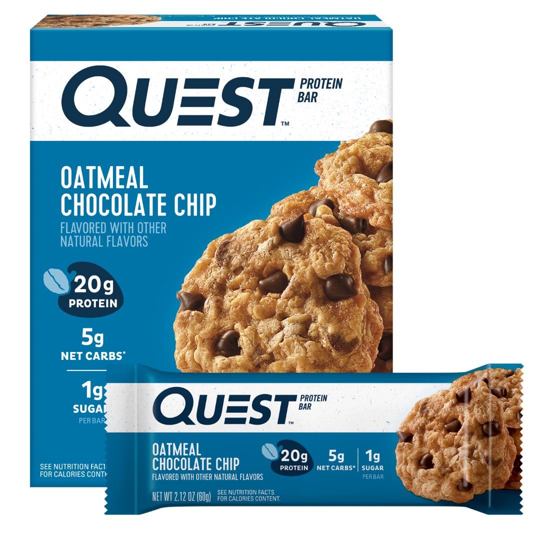 Foto 2 pulgar | Protein Bars Quest Nutrition Con Chispas De Avena Y Chocolate  80 G - Venta Internacional.