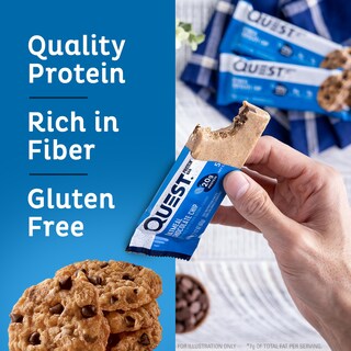 Foto 3 | Protein Bars Quest Nutrition Con Chispas De Avena Y Chocolate 80 G - Venta Internacional.
