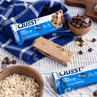 Foto 4 | Protein Bars Quest Nutrition Con Chispas De Avena Y Chocolate 80 G - Venta Internacional.