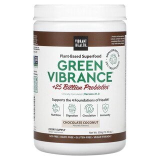 Foto 1 | Suplemento Vibrant Health Green Vibrance +25 B De Probióticos 350 G - Venta Internacional.
