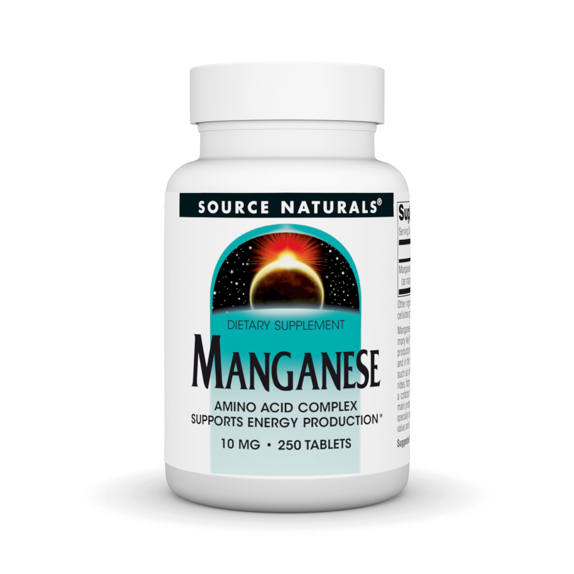 Foto 2 pulgar | Quelato De Aminoácidos De Manganeso Supplement Source Naturals 250 Comprimidos - Venta Internacional.