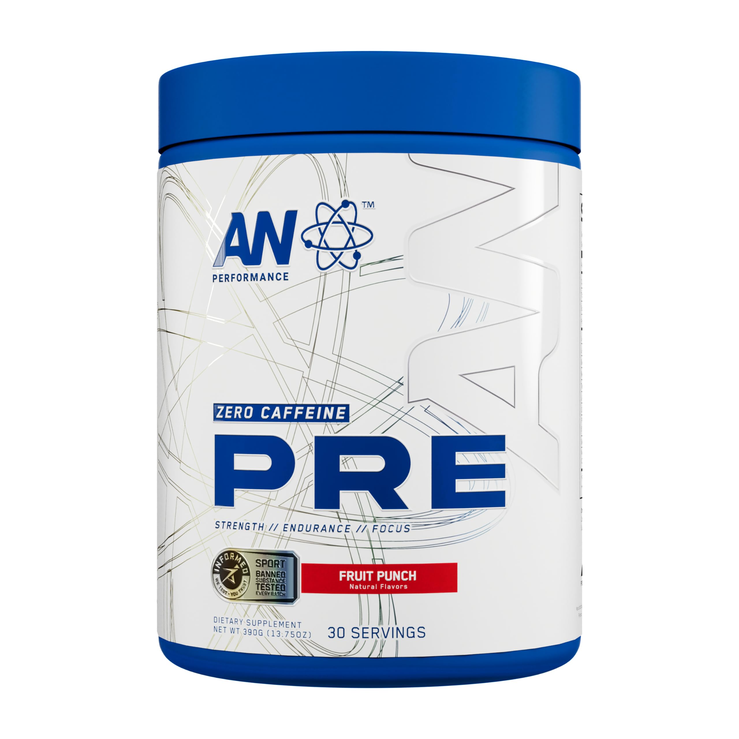 Foto 2 pulgar | Suplemento Preentrenamiento An Performance Non-stimulant 390 G - Venta Internacional.