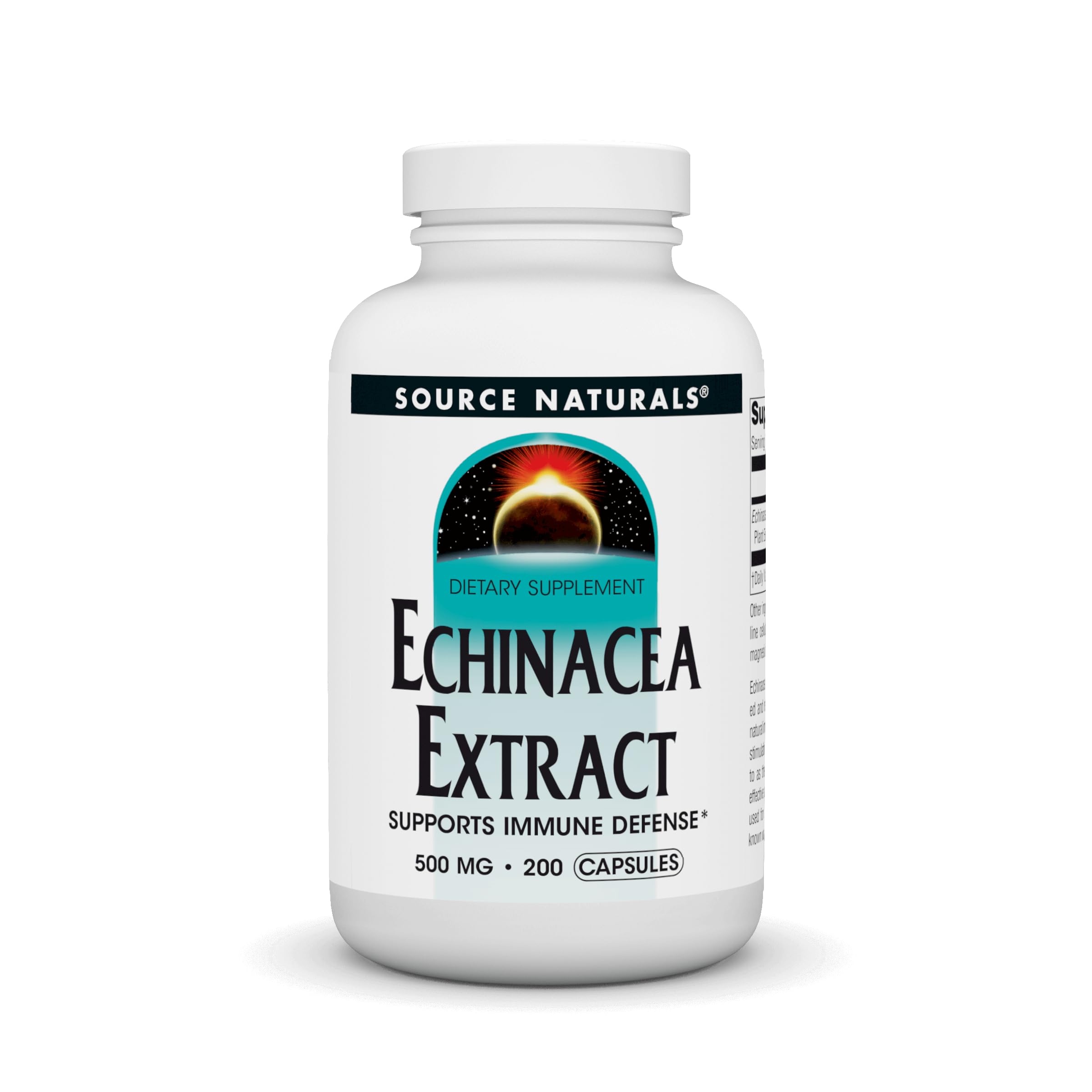 Foto 2 pulgar | Extracto De Raíz De Equinácea Supplement Source Naturals 500 Mg - Venta Internacional.