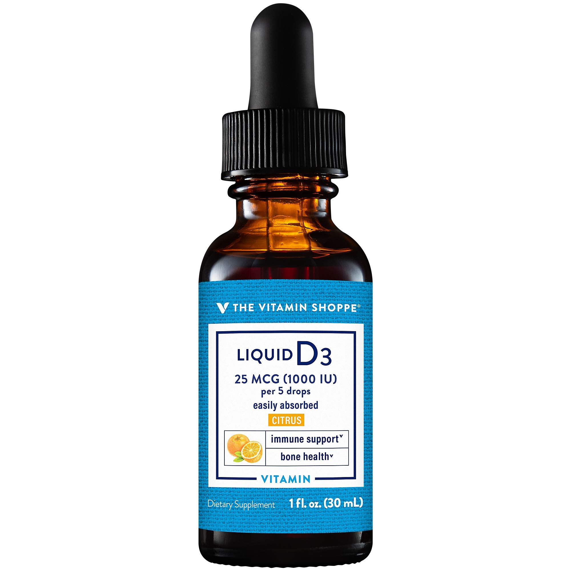 Foto 2 pulgar | Suplemento De Vitamina D3 De The Vitamin Shoppe  1000 Ui  30 Ml - Venta Internacional.