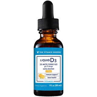 Foto 1 | Suplemento De Vitamina D3 De The Vitamin Shoppe 1000 Ui 30 Ml - Venta Internacional.