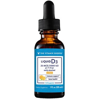 Foto 7 | Suplemento De Vitamina D3 De The Vitamin Shoppe 1000 Ui 30 Ml - Venta Internacional.